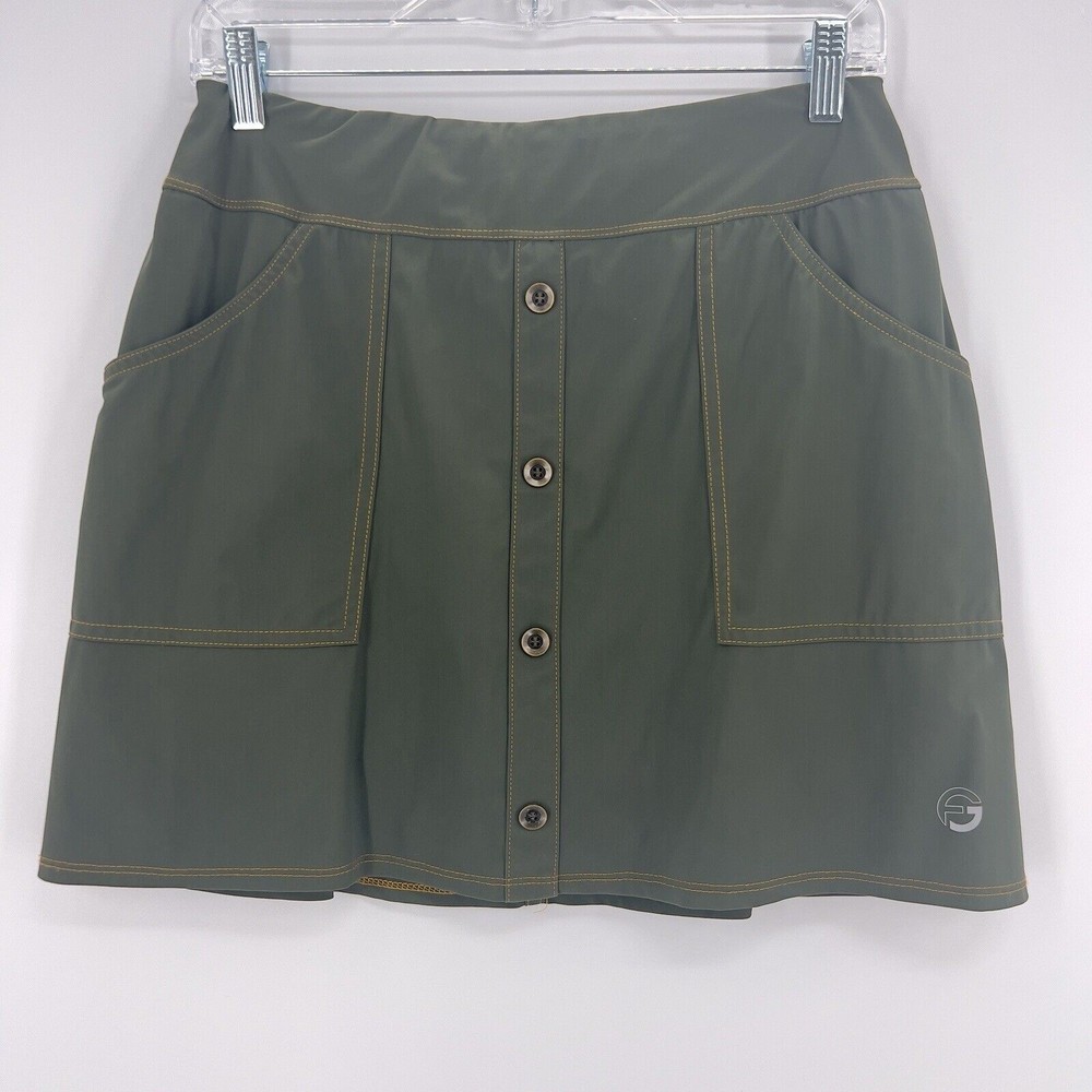 Foray Womens Golf Skort Olive Green sz M Medium MINT tennis pickleball